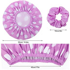 WSICSE 2 Packs Large Shower Caps - Image 2
