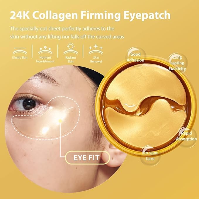 Snp 11, 900mg Collagen + 24K Gold Firming Eye Patch | Wrinkles Firming Under - Image 3