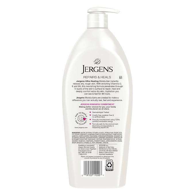 Jergens Ultra Healing Dry Skin Lotion, Hand and Body Moisturizer - Image 9