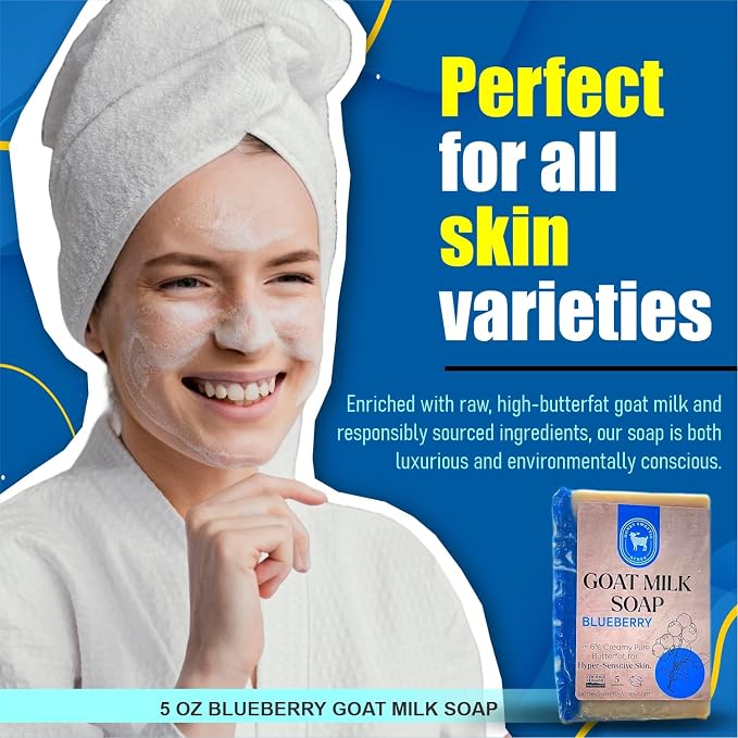 Honey Sweetie Acres Blueberry Goat Milk Soap - Image 7