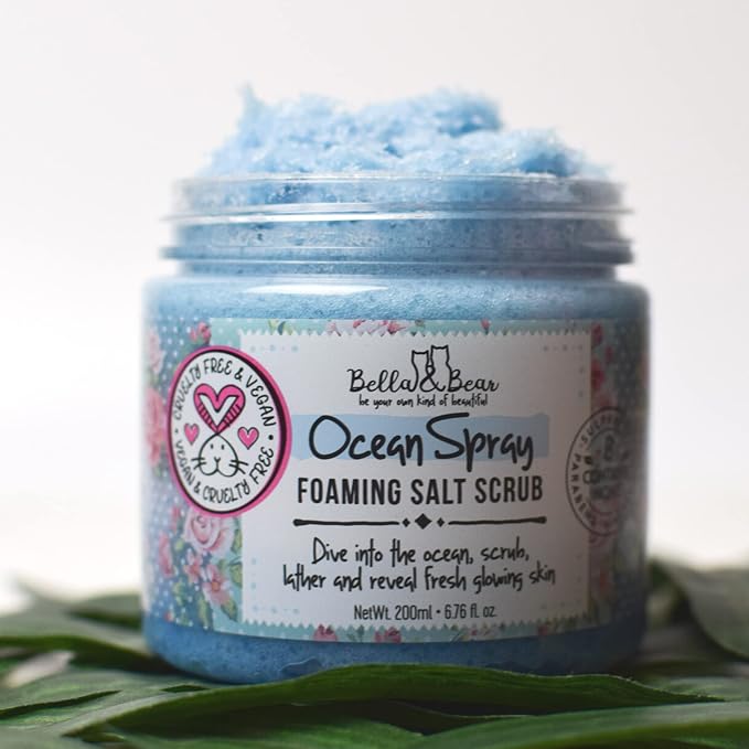 Bella & Bear Ocean Spray Scrub, No Sulphates, No Harmful Chemicals, Cruelty-Free - Image 4