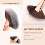 Docolor Fan Brush Finishing Powder Brush Multi-use Brush - Image 7