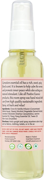 Carnation Linen & Room Spray, Natural Aromatic Bathroom Spray Made - Image 8