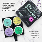 Aromatherapy Shower Steamers Gift Set – Mint, Eucalyptus, Sandalwood, Lavender - Image 9