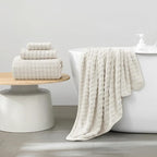 KBY Bath Towels Set of 2, Extra Large Bath Sheets 40X80 Inches, Quick Dry - Image 2