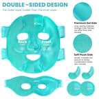 RelaxCoo Ice Face Eye Mask for Dark Circles and Puffiness Cold Warm Compress - Image 2