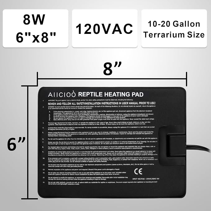 Aiicioo Under Tank Heater Thermostat - Image 2