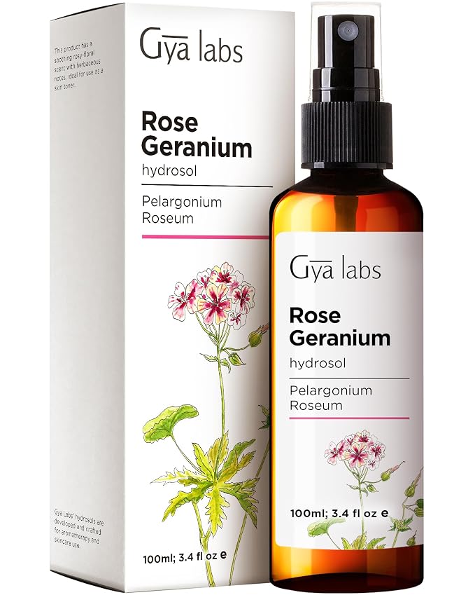 Gya Labs Rose Geranium Hydrosol by GyaLabs