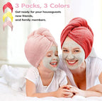 Hair Drying Towel 3 Pack - Image 7