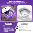 Foot Spa Bath Massager with Heat, Temperature Control, Bubbles and Epsom Salt - Image 6