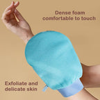 Exfoliating Mitt For Body Scrub Exfoliator Glove Revive Glow Keesa Exfoliating - Image 2