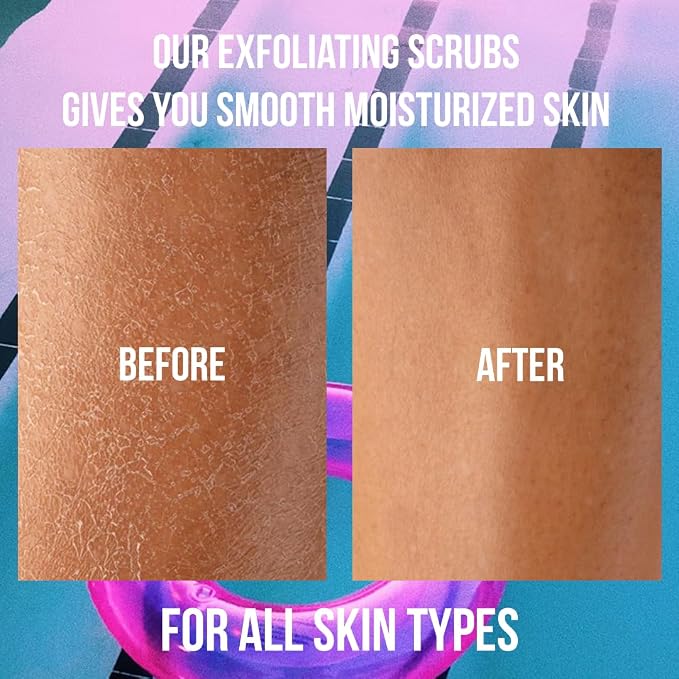 Organic Raspberry Scrub, Natural Exfoliating Salt Body & Face Scrub, Pure - Image 2
