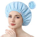 Years calm Shower Caps for Women Reusable Waterproof, Double Layer Waterproof by Yearscalm