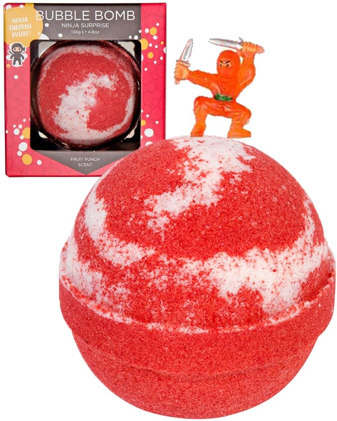Ninja Bath Bombs for Kids with Surprise Toy Inside by TwoSisters