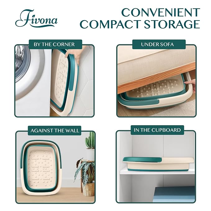 Fivona Collapsible Foot Bath Basin - Image 5