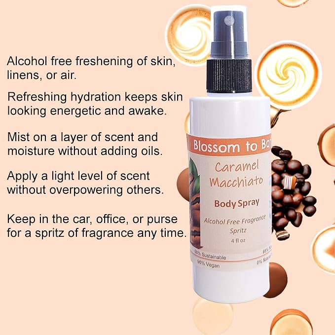 Blossom to Bath Caramel Macchiato Body Spray - Image 3