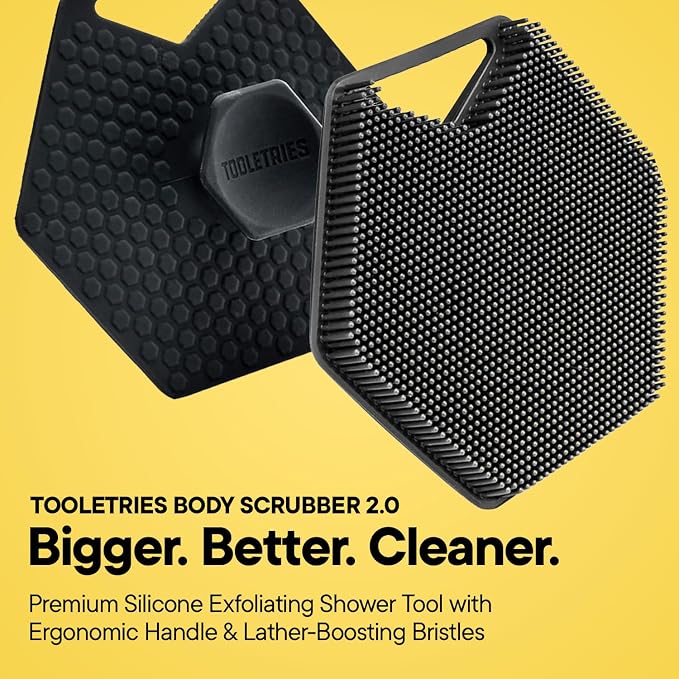 TOOLETRIES Body Scrubber 2.0 – Premium Silicone Shower Scrubber - Image 2