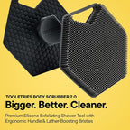 TOOLETRIES Body Scrubber 2.0 – Premium Silicone Shower Scrubber - Image 2