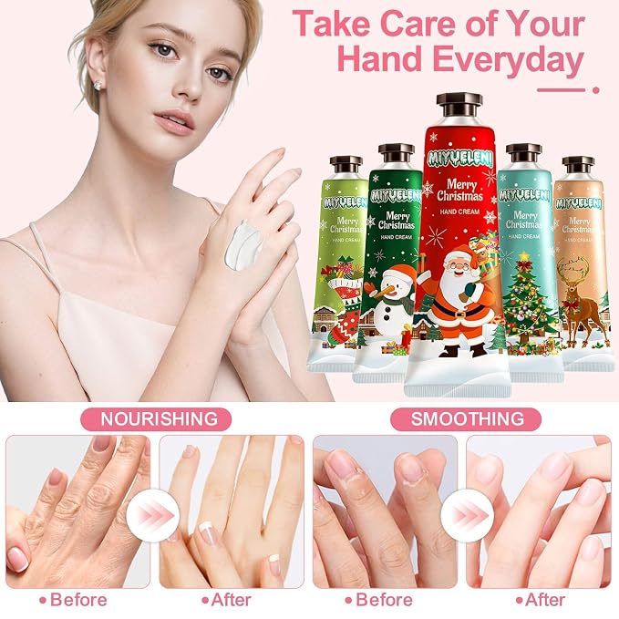10 Pack Christmas Hand Lotion Gifts Set, Easter Basket Stuffers, Moisturizing - Image 5