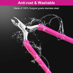 CGBE Cuticle Clipper Professional Cuticle Trimmer Remover Tools, Non-slip - Image 7