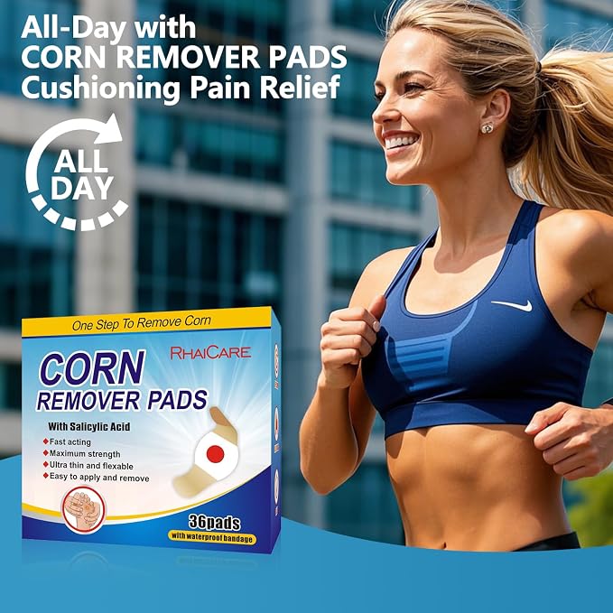 Corn removers for Toes feet Bottom of Foot Corn Remover, Corn Pads Callus - Image 9