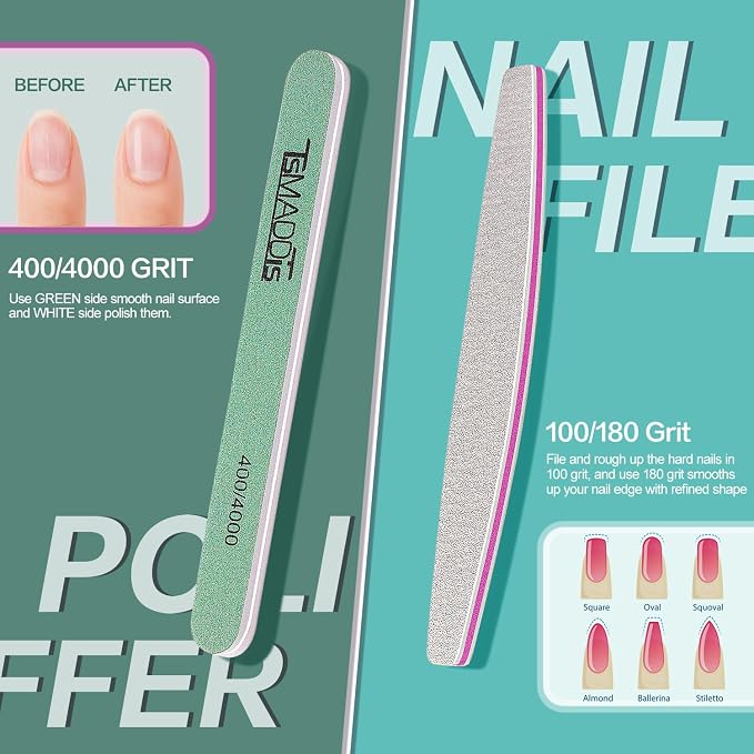 TsMADDTs Nail Buffers and Files Set - Image 5