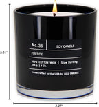 Lulu Candles | Fireside | Smells Like a Bonfire | Luxury Scented Soy Jar Candle - Image 7