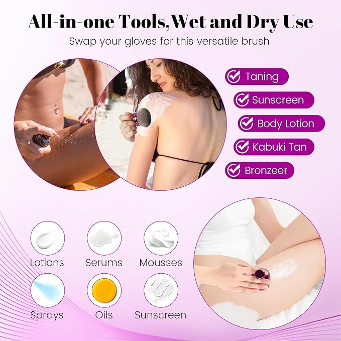Extra Large Body Makeup Brush For Self Tanner, Makeup Brush For Self Tanner - Image 7