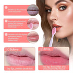 3 Pcs Lip Scrub Brush with Silicone Facial Cleansing Brush, Removing Blackhead - Image 4