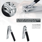 Professional Stainless Steel Nail Clipper Travel & Grooming Kit Nail Tools - Image 4