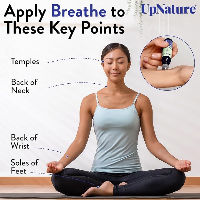 UpNature Breathe Essential Oil Roll On Blend – Natural Breathing Support - Image 5