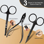 Manicure Set 30 in 1 Nail Clipper Set, Fingernail & Toenail Clippers, Manicure - Image 5