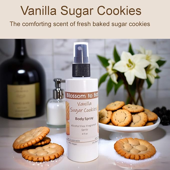 Blossom to Bath Vanilla Sugar Cookies Body Spray - Image 2