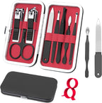 Manicure Set 8 in 1 Nail Clipper Set, Fingernail & Toenail Clippers, Manicure by RedFlow-official