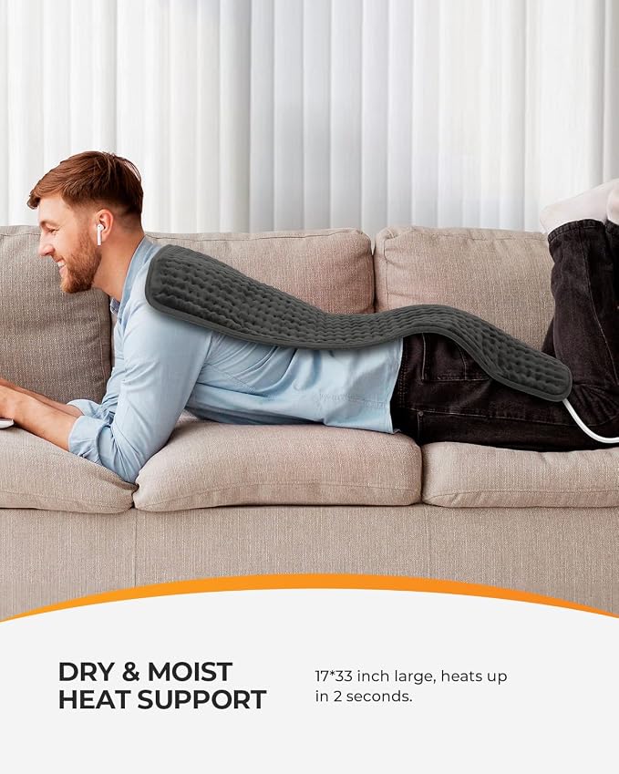 CooCoCo 17x33 Large Heating Pad - Image 3