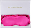 Silk Sleep Mask Light Blocking Luxury 100% Mulberry 19mm Silk Eye Mask Eye by YanserSelection