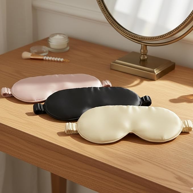 Luxury 22 Momme Mulberry Silk Eye Mask - Image 7