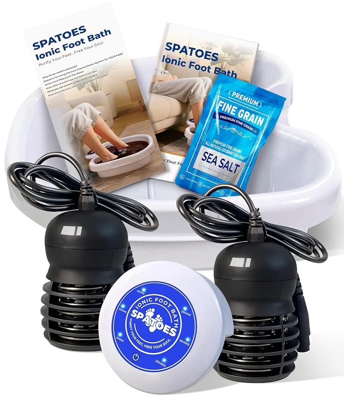 Ionic Foot Detox Machine 3.0, Foot Spa at Home detox, Ion Detox Foot Bath by Unknown