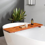Luxury Teak Bathtub Caddy Tray - Image 5