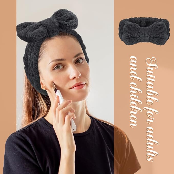 Hicarer 3 Pieces Towel Headbands - Image 6