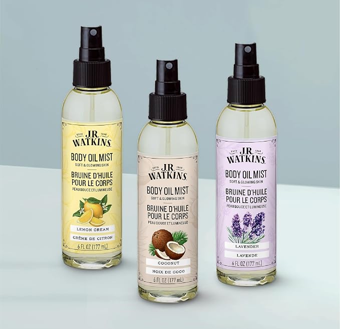 J.R. Watkins Naturally Hydrating Body Oil Mist, 6 fl oz, 2 Pack - Image 5