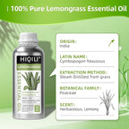 HIQILI 32 Fl Oz Lemongrass Essential Oil, 100% Pure Natural Undiluted Premium - Image 3