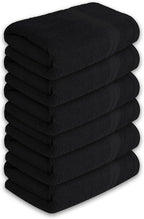 Medium Bath Towels Bulk Set of 12 – 100% Cotton Terry – 24" x 48" – Quick Dry - Image 7