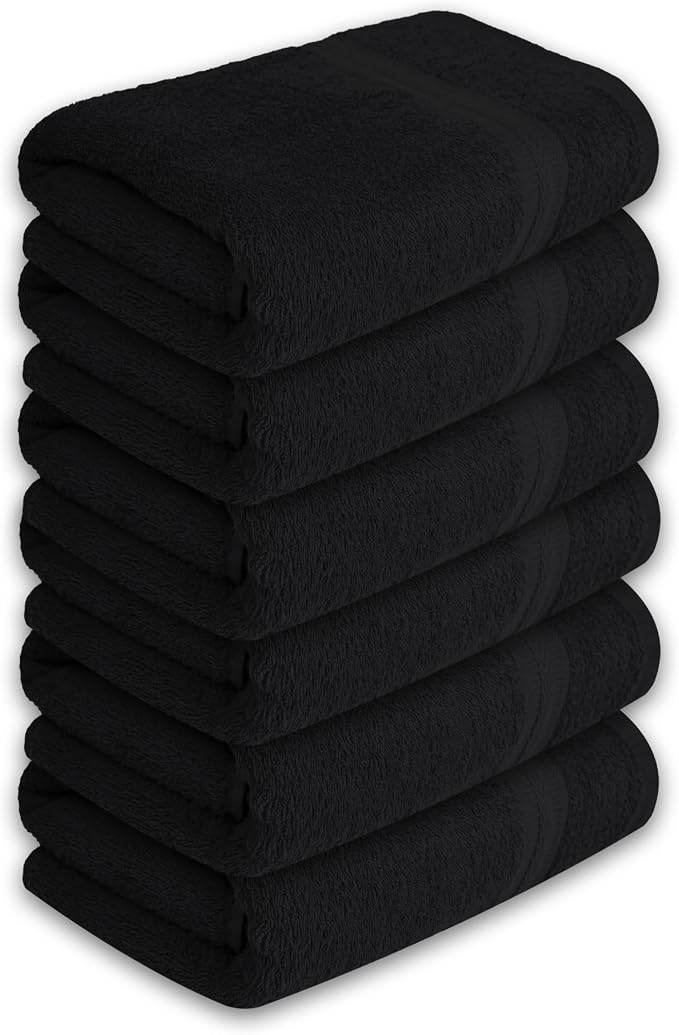 Medium Bath Towels Pack of 6 – 24x48 Inches – Soft, Quick Dry & Highly - Image 8