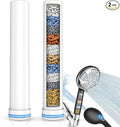 FEELSO Shower Filter for Handheld Shower Head, 2 Pack Replacement Filters for by FEELSO