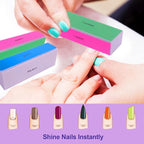 4 Way Nail Buffer Block, Nail Shine Buffers Blocks Files - Image 2