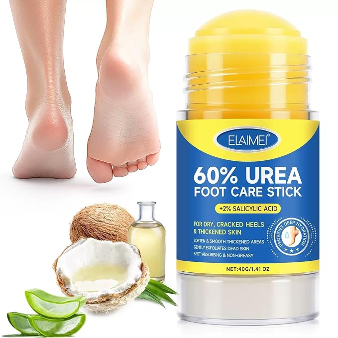 60% Urea Cream Stick plus 2% Salicylic Acid, Maximum Strength Urea Foot Cream - Image 9