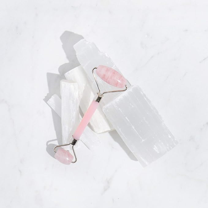 Rose Quartz Facial Roller - Image 6