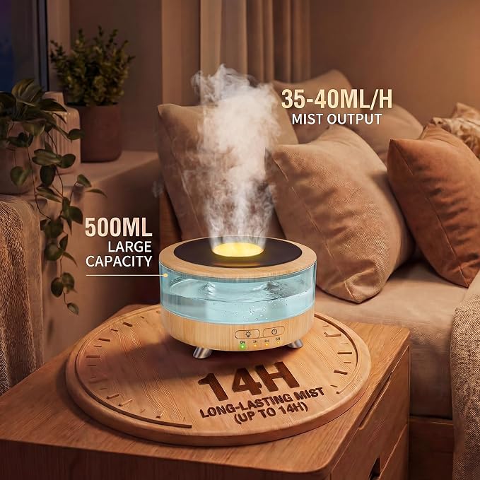 Essential Oil Diffuser for Home, 500 Aromatherapy Diffuser Oil Machine for - Image 8