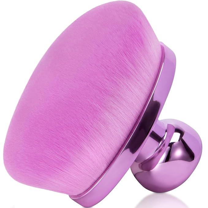 Extra Large Body Makeup Brush for Self Tanner – 115mm Wide Oval Kabuki Body by Yoseng